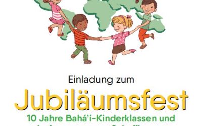 Jubiläumsfest - 10 Jahre Bahá’í-Kinderklassen und Juniorengruppen Schaffhausen