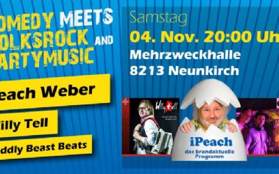 Comedy meets Volksrock and Partymusic