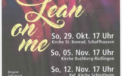 Lean on me - Gospelkonzert 