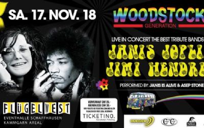 Woodstock Generation Live Concert - Tribute Band of JANIS & JIMI