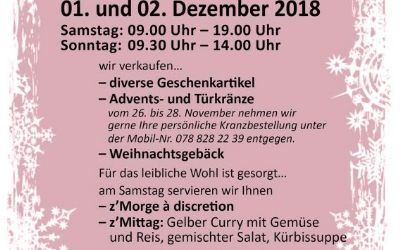Weihnachts-Bazar Frauengemeinschaft St.Maria