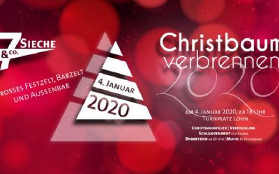 Christbaumverbrennen 2020