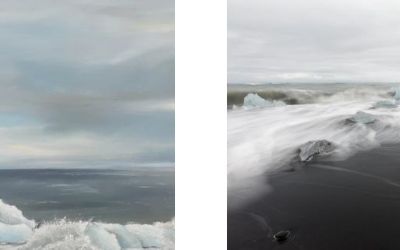 Sabine Gasser-Kock und Andreas Lott - «glaciers - jökulsárlón - island»