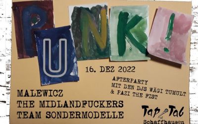 Malewicz (FR), The Midlandfuckers (AG) und Team Sondermodelle (Winti)