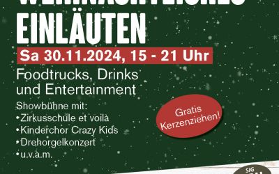 Weihnachtliches Einläuten
