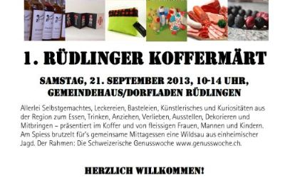 1. «Rüdlinger Koffermärt» 