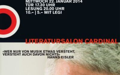 LiteraturSalonCardinal - Berthold Seliger